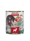 Bewi Dog Venison, влажный корм из оленины, с 12 месяцев банка 800гр.