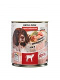 Bewi Dog Veal, влажный корм из телятины, с 12 месяцев банка 800гр.