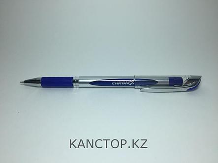 Ручка шариковая UNI-MAX CHROMX 0.7мм синяя, фото 2