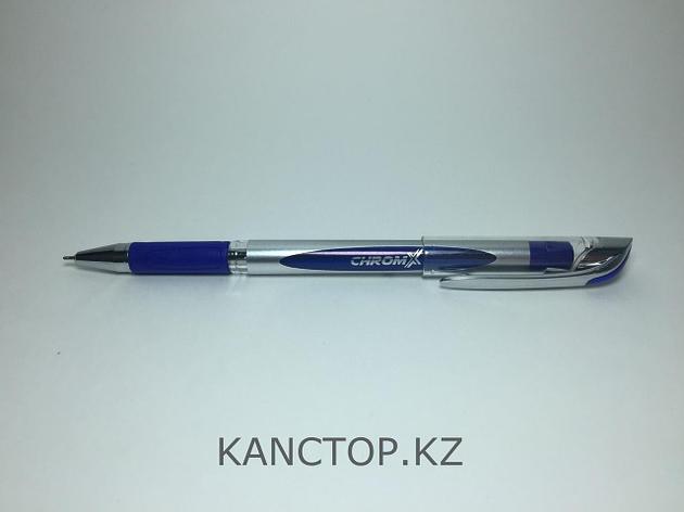 Ручка шариковая UNI-MAX CHROMX 0.7мм синяя, фото 2