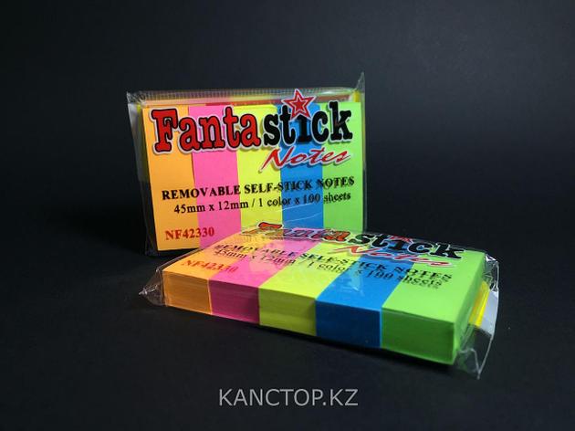Бумажные закладки для заметок FANTASTICK, разноцветные., фото 2
