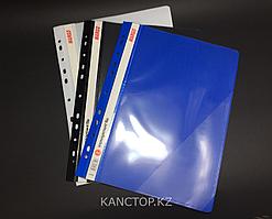 Скоросшиватель пластиковый с уголком с перфорацией MARGO