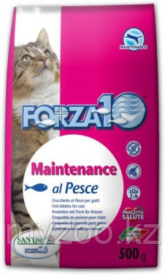 Forza10 Maintenance, Форца 10 повседневный корм для кошек из рыбы, уп. 500гр.