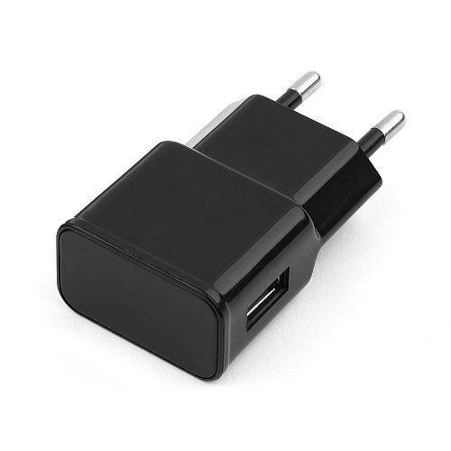 Адаптер питания Cablexpert MP3A-PC-10 100/220V - 5V USB 1 порт, 1A, черный