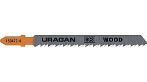 Полотна URAGAN Т101 HCS по дереву ДСП, ДВП T-хвост шаг 2,5мм 100/75мм 2шт 159472-2.5_z02