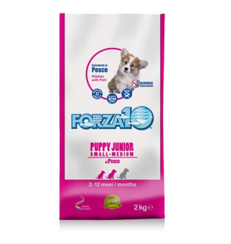 Forza10 SMALL/MEDIUM PUPPY&JUNIOR Pesce для щенков мелких/средних пород с рыбой,  2кг.