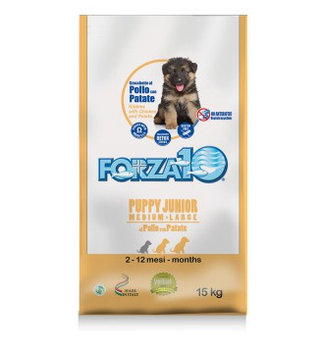 Forza10 Puppy Junior pollopatate, корм для щенков с курицей и картофелем, уп. 2кг.
