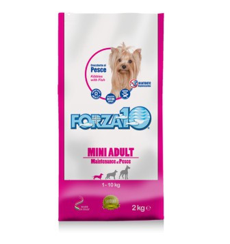 Forza10 Mini Adult Maintenance, 4 кг. |Форца10 корм из рыбы для собак мелких пород|