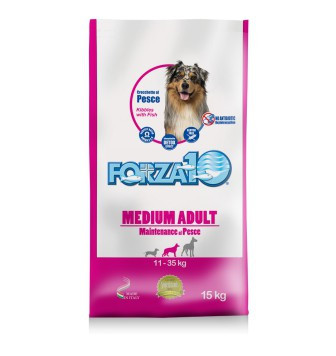 Forza10 MEDIUM ADULT MAINTENANCE Pesce для собак средних пород с рыбой, 15кг.
