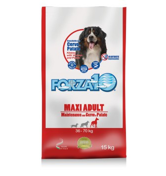 Forza10 Maxi maintenance, Форца10 корм из оленины с картофелем для собак крупных пород, уп. 15кг.