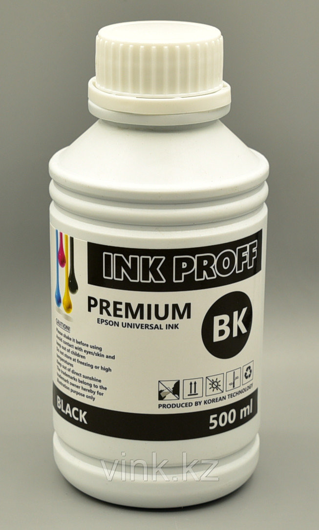 Чернила EPSON InkProff Black 500 ml - фото 1 - id-p22150442