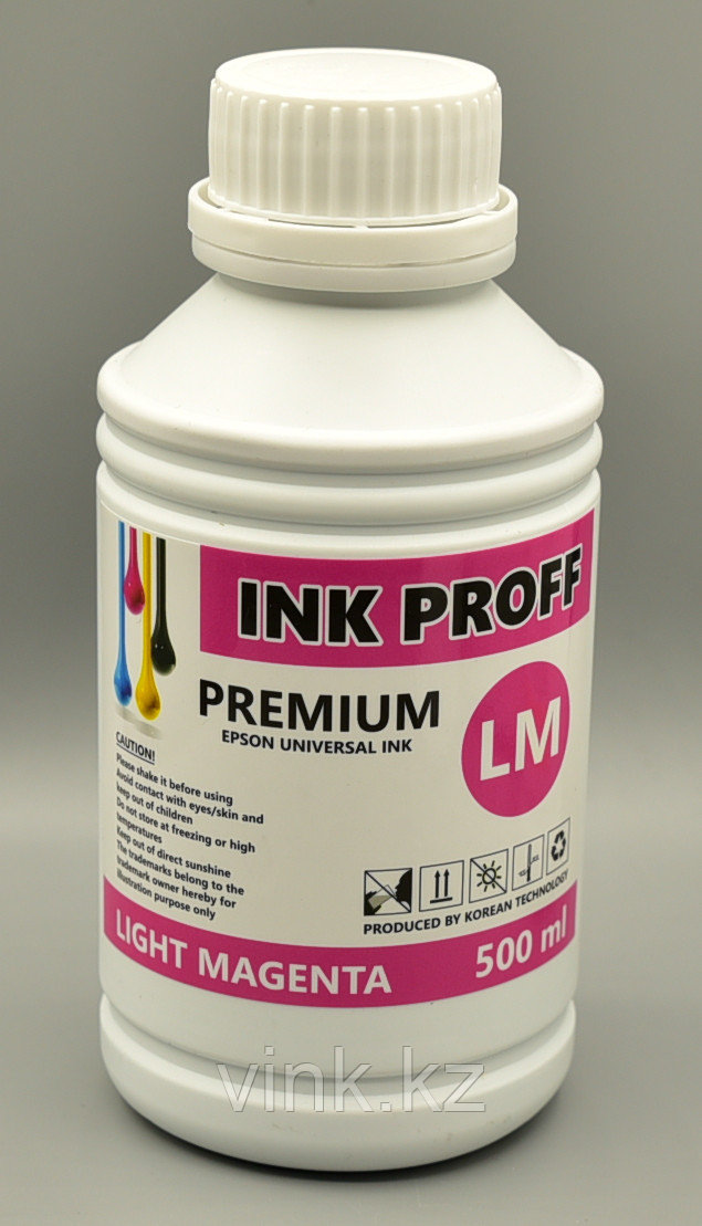 Чернила EPSON InkProff Light Magenta 500 ml - фото 1 - id-p22150456