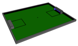 Поле "Футбол" для робототехники