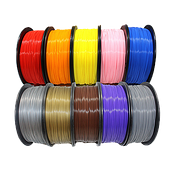 Пластик для 3D принтера PLA 1,75 мм (1 кг), цвета по запросу