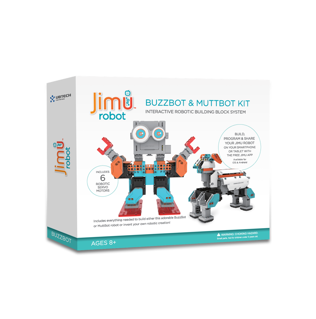 Робототехнический набор Jimu Robot BuzzBot & MuttBot Kit, фото 1