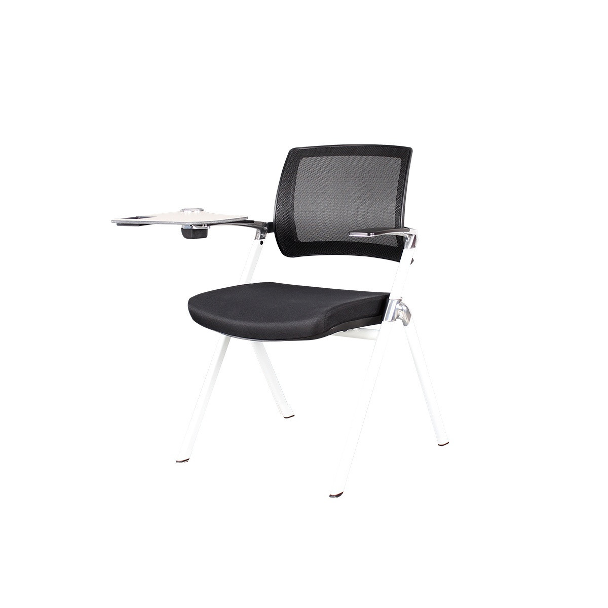 Современный стул для офиса с роликами, подлокотниками, пюпитром