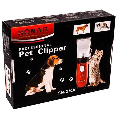 Машинка для стрижки домашних животных с насадками SONAR Professional Pet Clipper SN-270A - фото 5 - id-p70074458