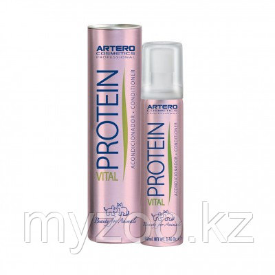 Artero protein vital, Артеро *Жизненный протеин*, концентрированный кондиционер для собак и кошек, 100ml