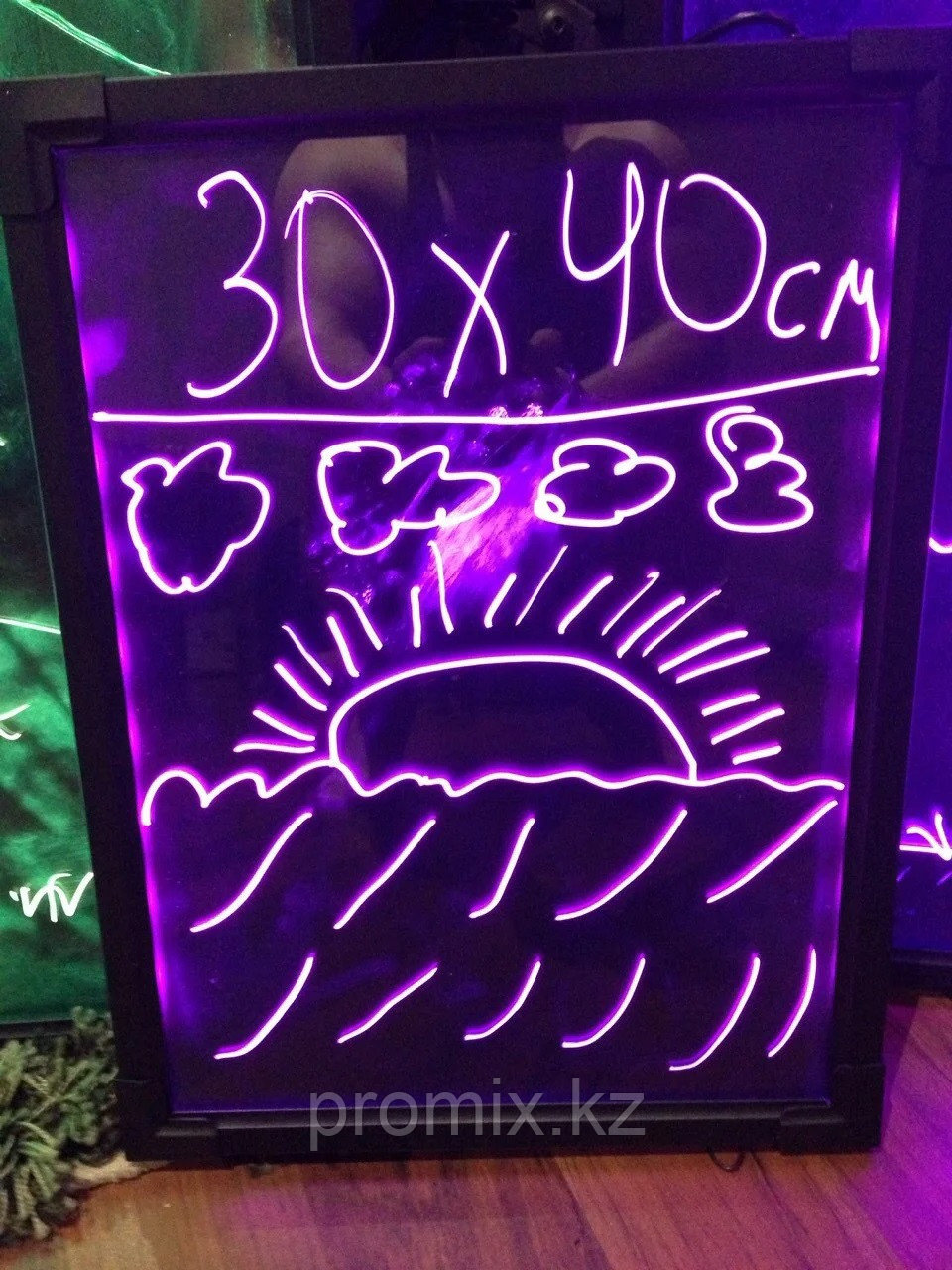 Светодиодная рекламная доска 30x40 LED L-Board - фото 4 - id-p70098652