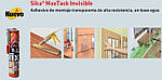Прозрачный высокопрочный клей быстрого схватывания Sika MaxTack Invisible, фото 2