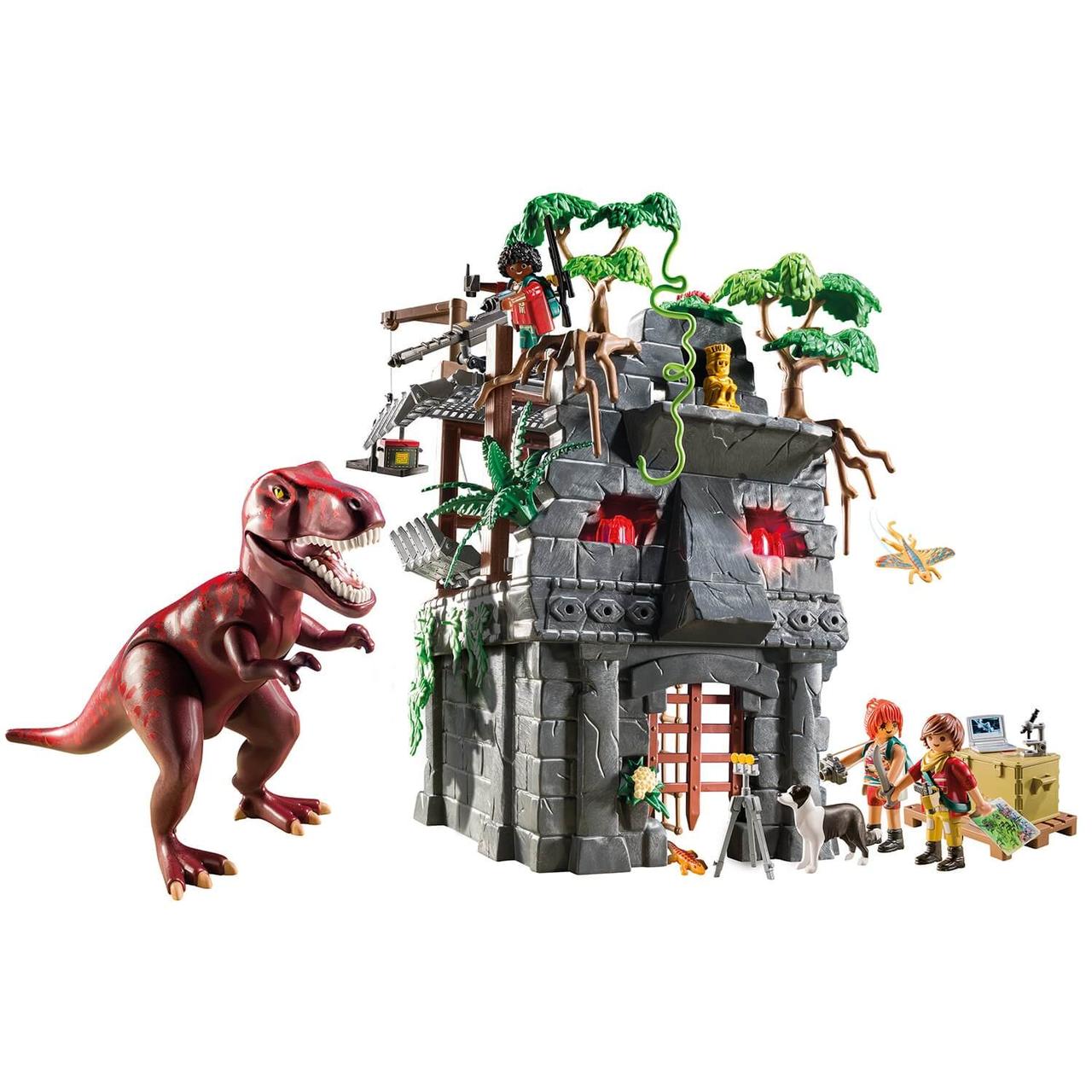 Конструктор Playmobil Динозавры: Затерянный храм с тиранозавром 9429pm