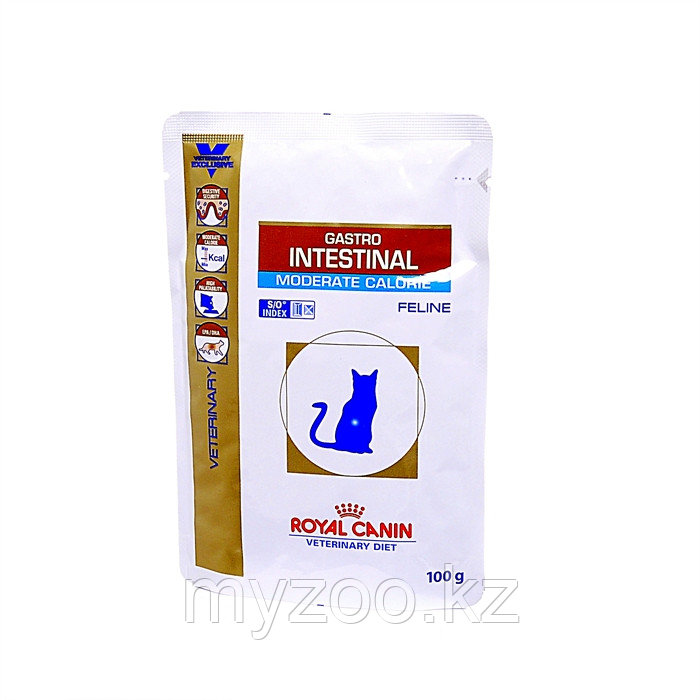 Влажный корм для кошек с проблемным пищеварением Royal Canin GASTRO INTESTINAL MODERATE CALORIE 1*85 kg