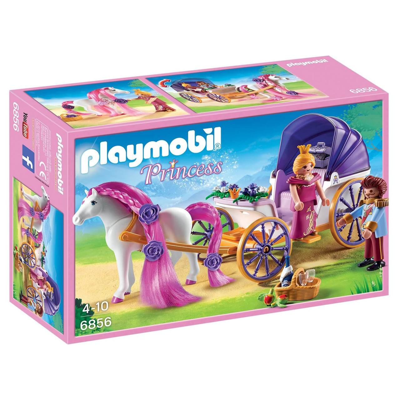 Конструктор Playmobil Замок Принцессы: Королевская чета с каретой 6856pm