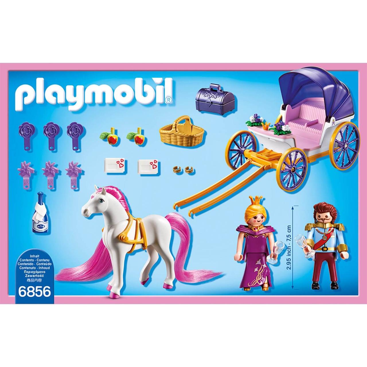 Конструктор Playmobil Замок Принцессы: Королевская чета с каретой 6856pm