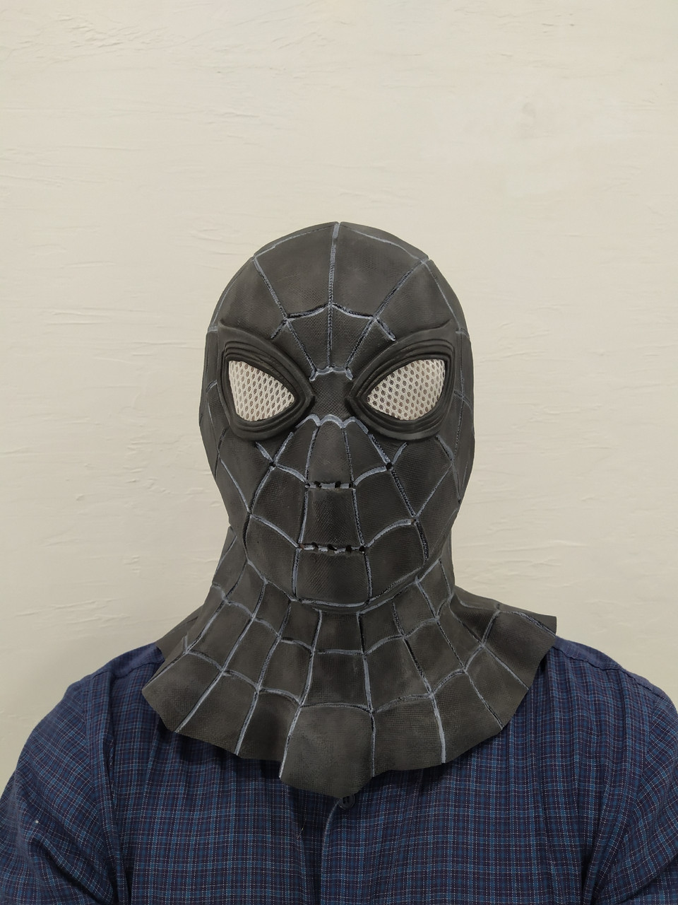 Человек паук маска латексная