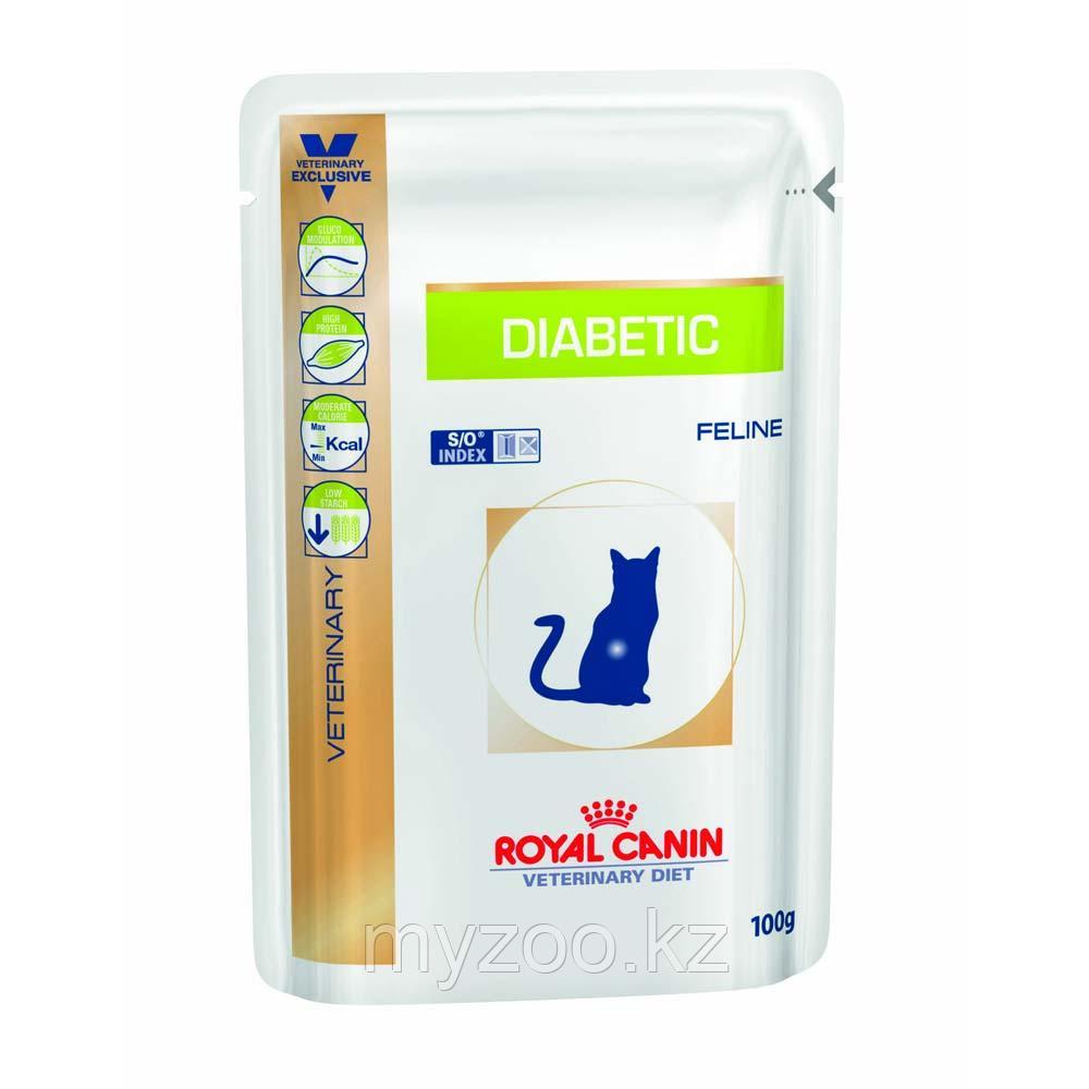 Влажный корм для кошек с диабетом Royal Canin DIABETIC CAT POUCH 1*100 g
