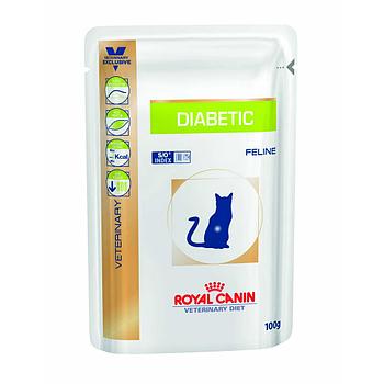 Влажный корм для кошек с диабетом Royal Canin DIABETIC CAT  POUCH 1*100 g