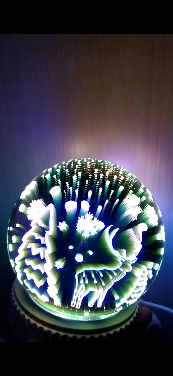 3D ночник сфера