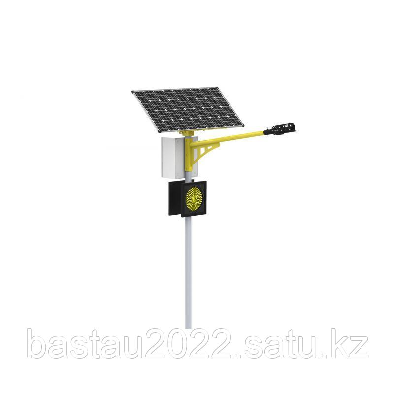 Автономная солнечная станция для идентификации и освещения пешеходного перехода - фото 2 - id-p70141228