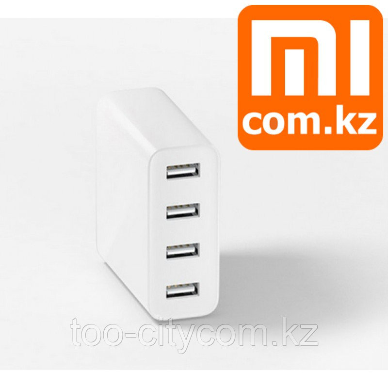 Зарядное устройство с 4 USB портами Xiaomi Mi 4-ports USB Charger. Быстрая зарядка. Оригинал. Арт.4619