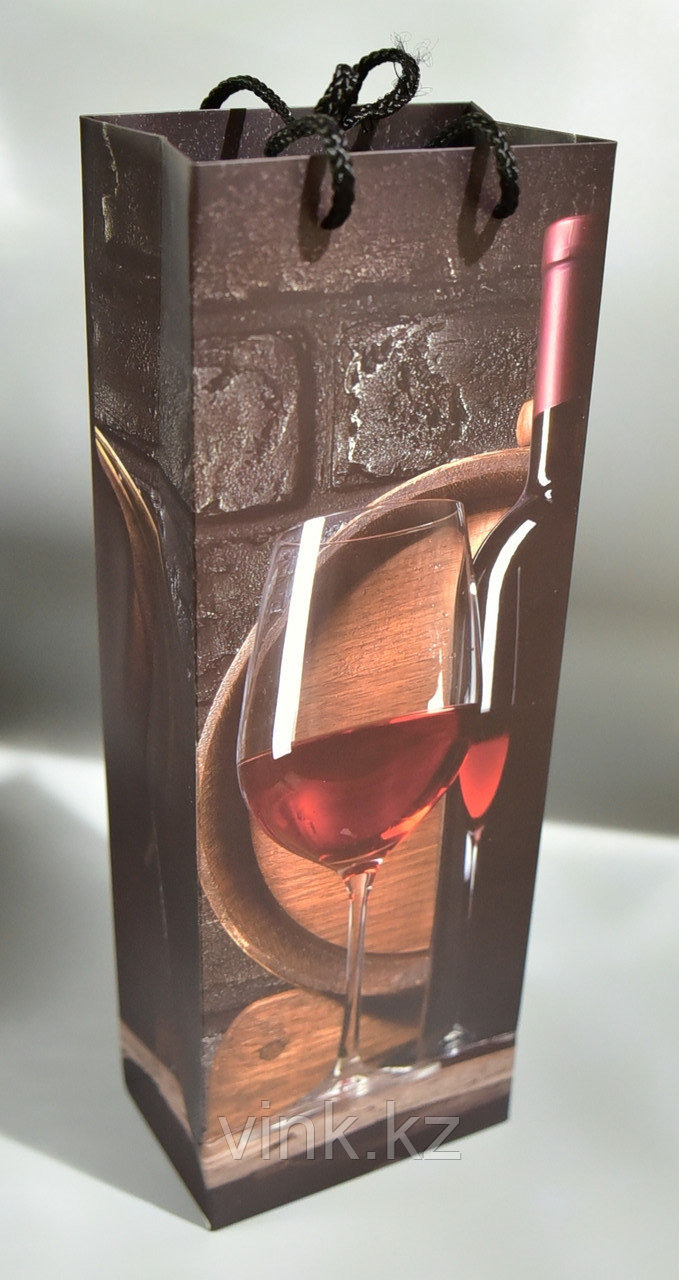 Пакет подарочный, картон, 13*36*8 см, фото 1