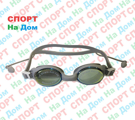 Очки для плавания Speedo (с затычками для ушей, цвет серый), фото 2