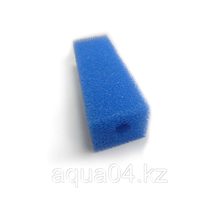 Губка прямоугольная запасная синяя для фильтра №4 (8х4,2х10 см)