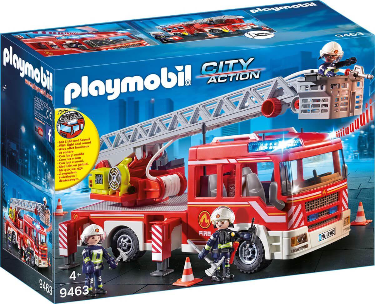 Конструктор Playmobil Пожарная служба: Пожарная машина с лестницей 9463pm