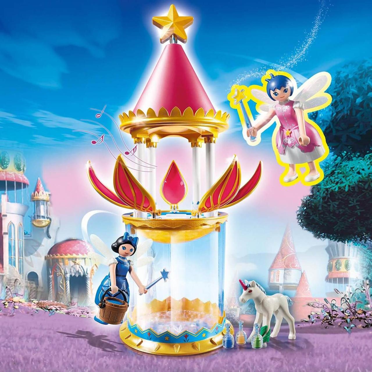 Конструктор Playmobil Супер4: Музыкальные Цветочная Башня с Твинкл 6688pm