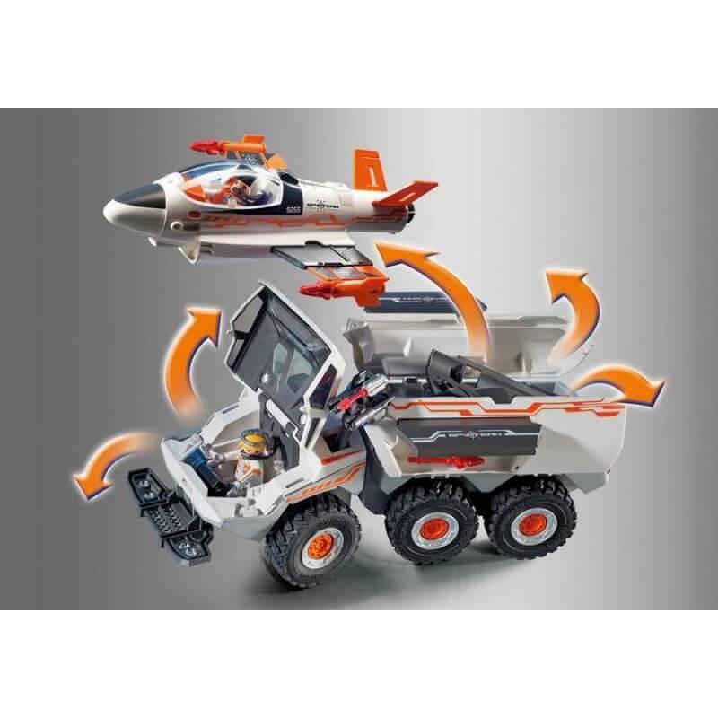 Конструктор Playmobil Боевой грузовик команды шпионов 9255pm