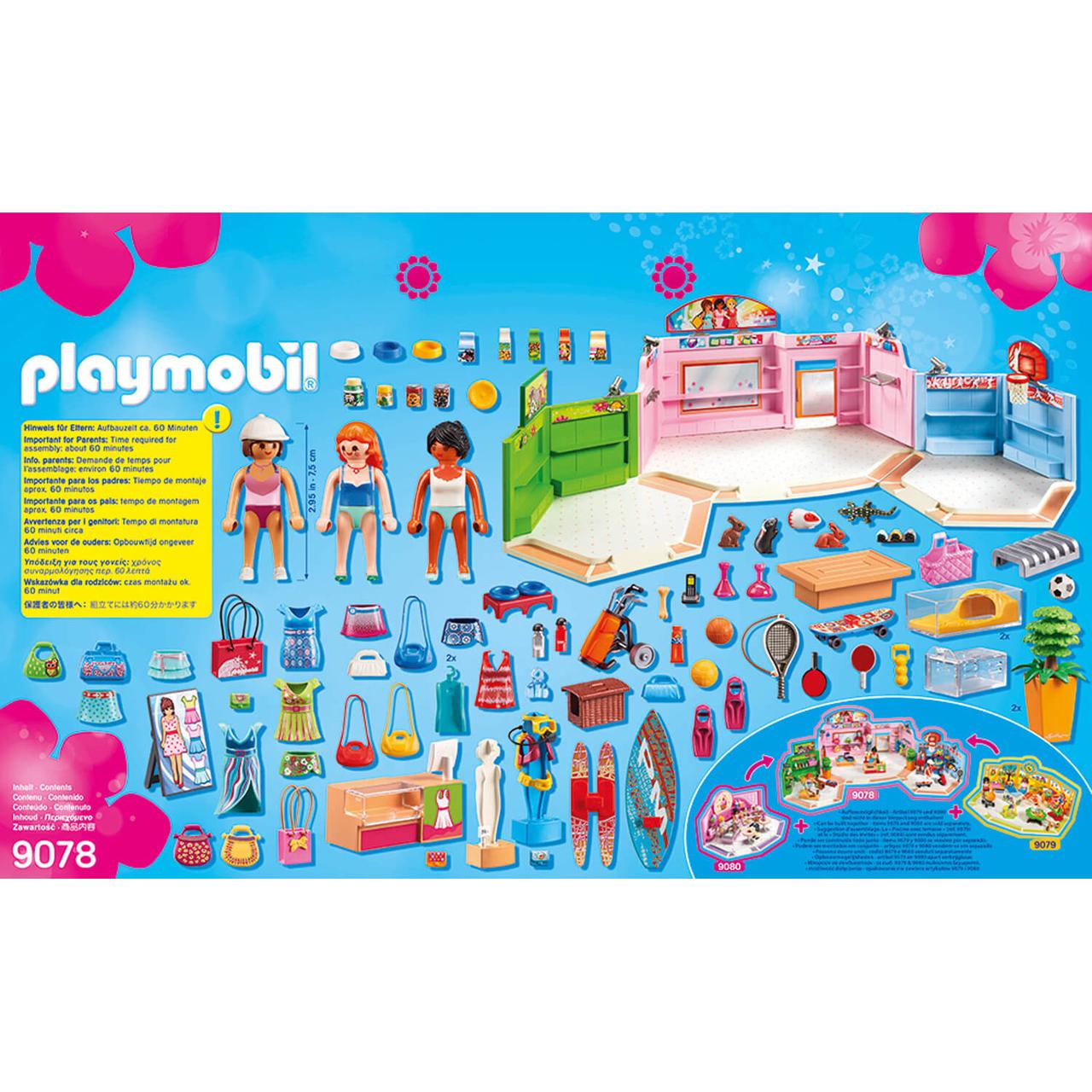 Конструктор Playmobil Шопинг: Торговый центр 9078pm
