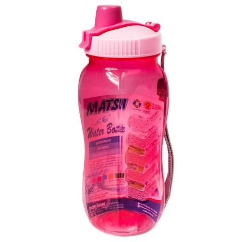 Бутылка питьевая для воды с поилкой MATSU [350, 500, 1000 мл] (Розовый / 500 мл) - фото 1 - id-p70147208