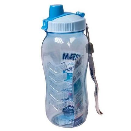 Бутылка питьевая для воды с поилкой MATSU [350, 500, 1000 мл] (Голубой / 500 мл), фото 2