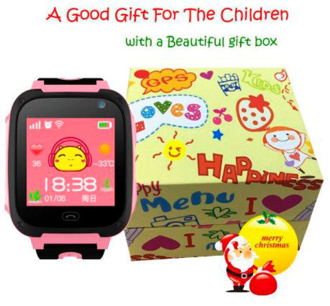 Умные детские часы-телефон с камерой, GPS-трекером и фонариком Smart Watch EDIAL KZ972L (Розовый) - фото 7 - id-p70147216
