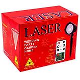 Проектор лазерный уличный с пультом д/у LASER WEDDING PARTY GARDEN HOME, фото 3