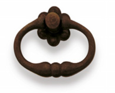 Ручка-кольцо, 'Rustic Style' 63x52мм, ржавое железо., MG 09004.06300.27