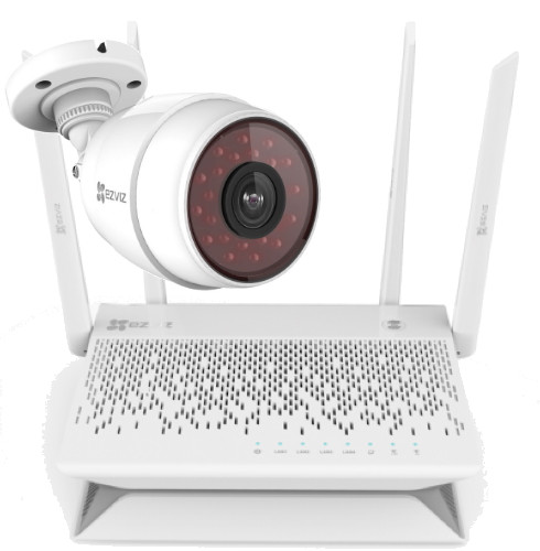Vault Plus - Wi-Fi Роутер с функцией видеорегистратора (+ Wi-Fi Камера C3C или ez360 - на выбор).
