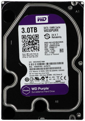 WD30PURX - 3Тб Жёсткий диск Western Digital.