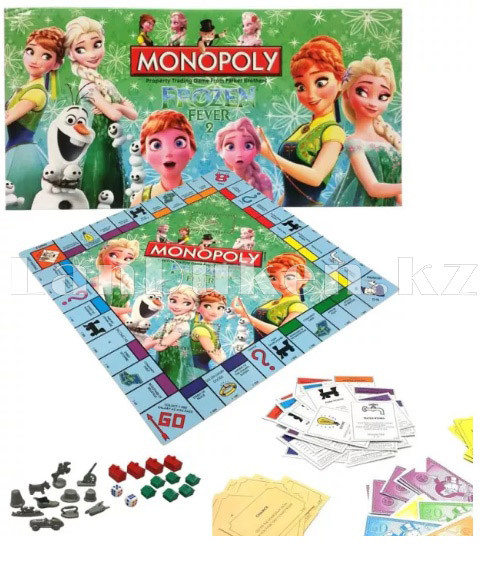 Настольная игра Монополия Холодное сердце 2 для девочек - фото 2 - id-p70152892