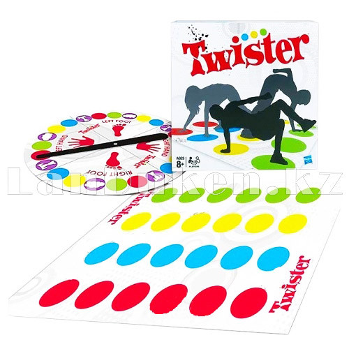 Игра Твистер напольная (Twister) подвижные игры 175 х 120 см - фото 1 - id-p70154831